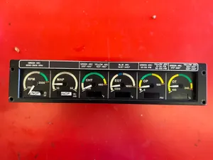 Mooney Cluster Gauge Analog Model 6P PN A0260 M20R